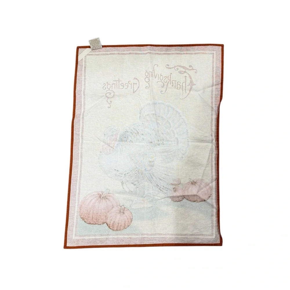 Williams Sonoma Thanksgiving Tea Towel